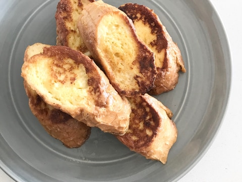 しっとり*フランスパンでフレンチトースト